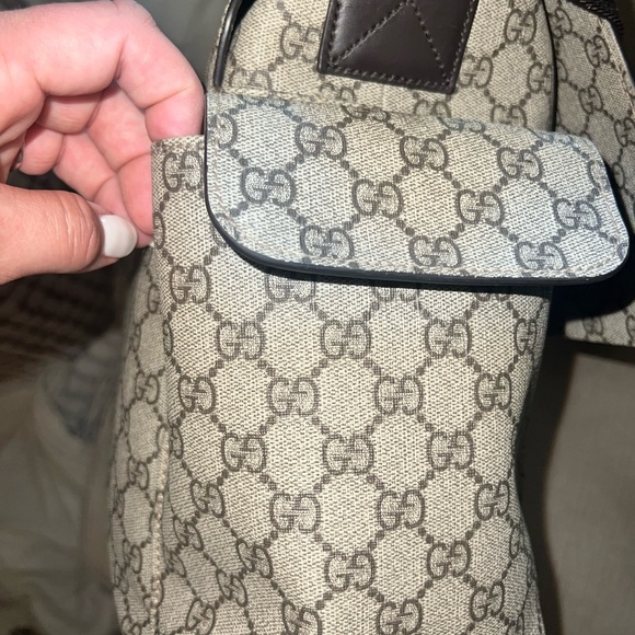 GUCCI Diaper bag, like new. Worn a handful of times. - Picture 5 of 6